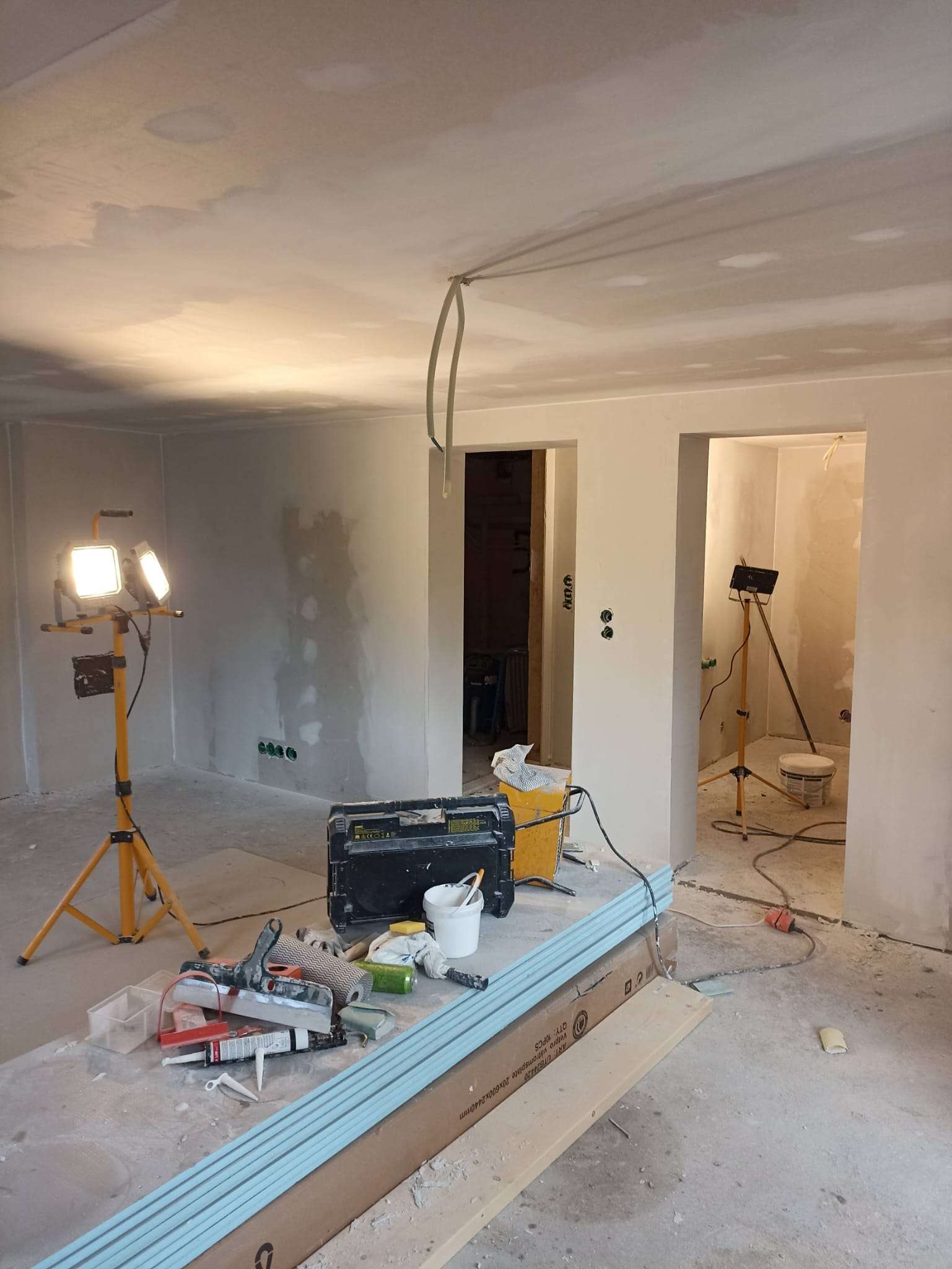 Lucrare rigips și compartimentare interioară