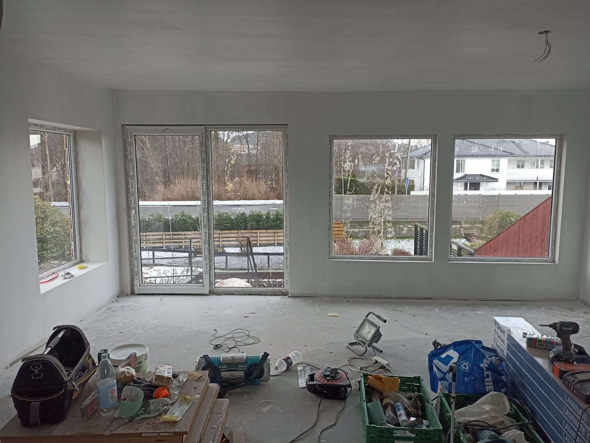 Lucrare de vopsire interioară